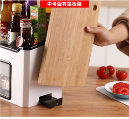 廚房收納新寵 多功能調(diào)料盒套裝，解放廚房與衛(wèi)生間空間的藝術(shù)